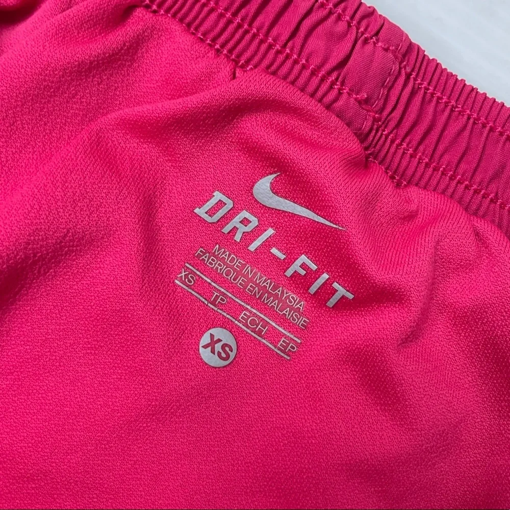 Nike Athletic Shorts DriFit Tempo Gym Running Track Shorts Pink Purple Size XS